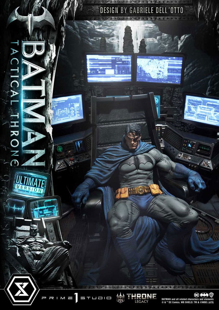 DC Comics Throne Legacy Collection Statue 1/3 Batman Tactical Throne Ultimate Version 57 cm - Preorder - ETA: 20.12.2025