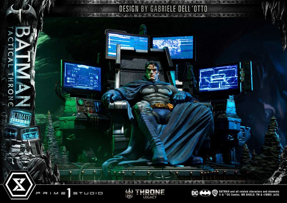 DC Comics Throne Legacy Collection Statue 1/3 Batman Tactical Throne Ultimate Version 57 cm - Preorder - ETA: 20.12.2025