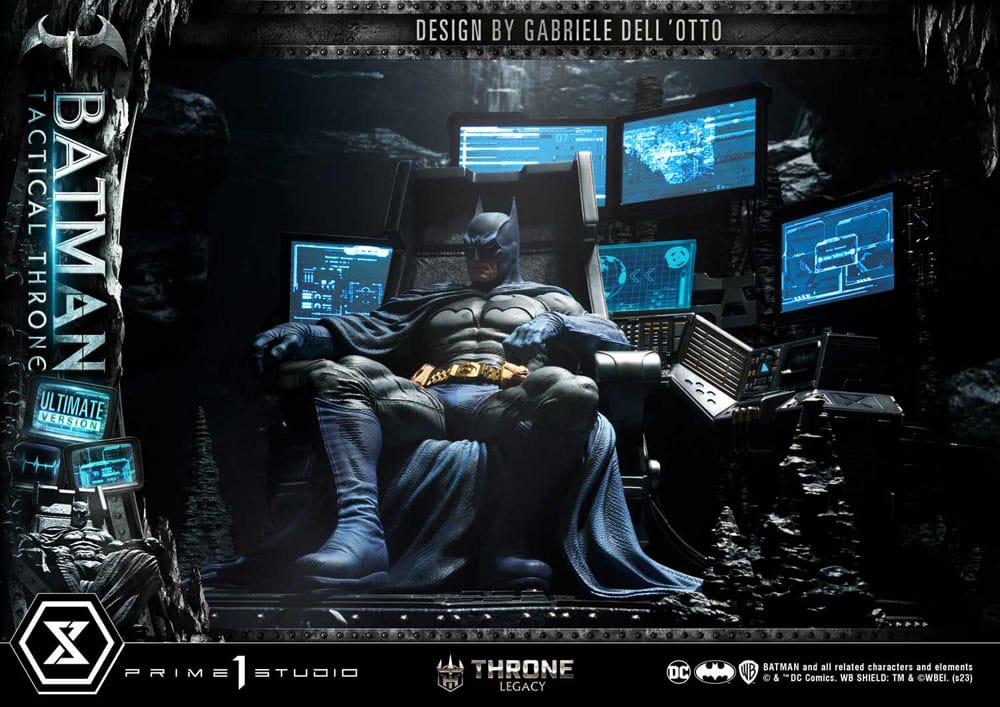 DC Comics Throne Legacy Collection Statue 1/3 Batman Tactical Throne Ultimate Version 57 cm - Preorder - ETA: 20.12.2025