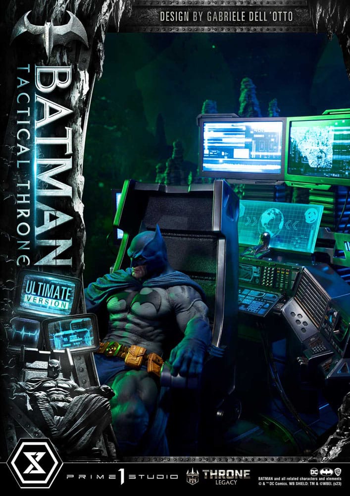 DC Comics Throne Legacy Collection Statue 1/3 Batman Tactical Throne Ultimate Version 57 cm - Preorder - ETA: 20.12.2025