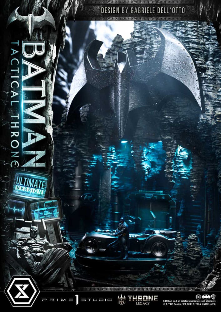 DC Comics Throne Legacy Collection Statue 1/3 Batman Tactical Throne Ultimate Version 57 cm - Preorder - ETA: 20.12.2025