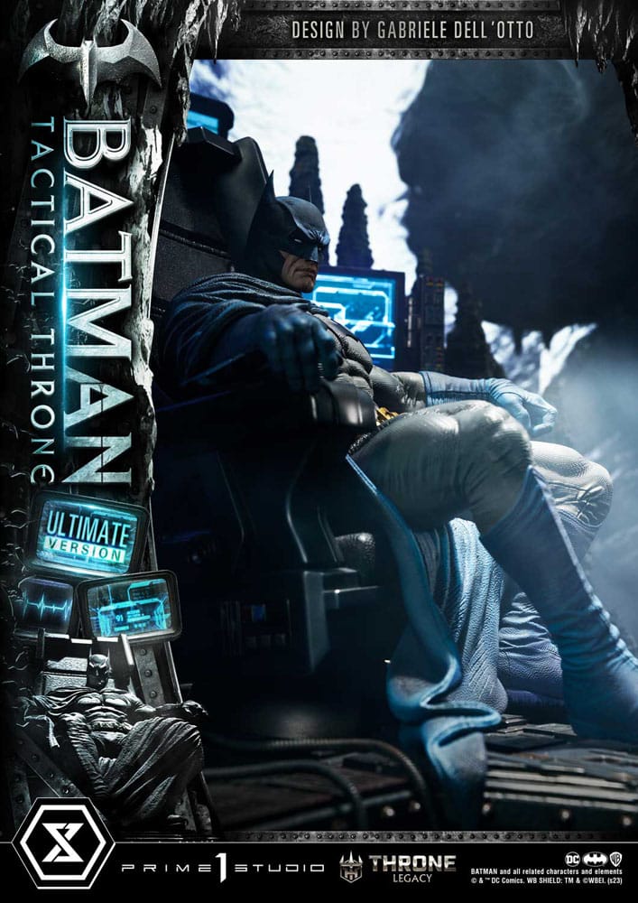 DC Comics Throne Legacy Collection Statue 1/3 Batman Tactical Throne Ultimate Version 57 cm - Preorder - ETA: 20.12.2025