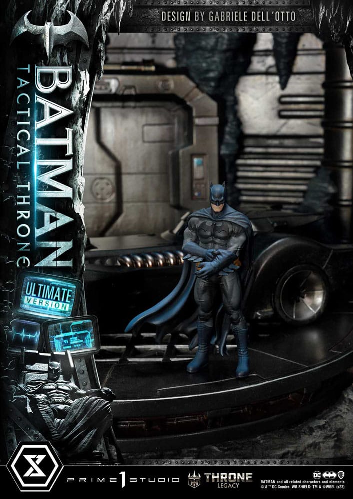 DC Comics Throne Legacy Collection Statue 1/3 Batman Tactical Throne Ultimate Version 57 cm - Preorder - ETA: 20.12.2025