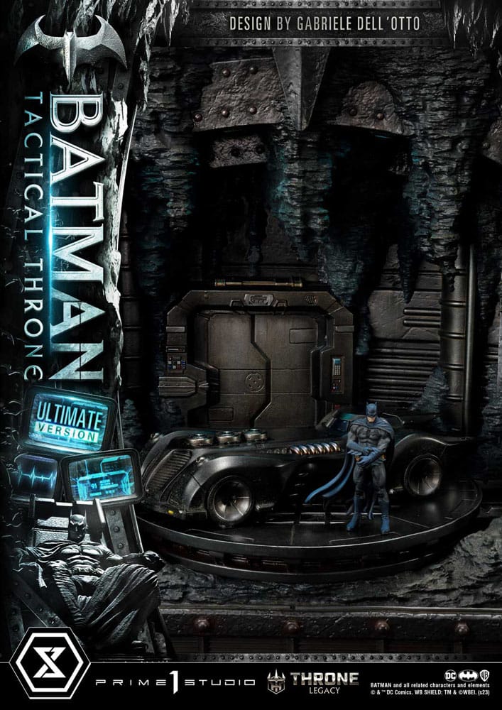 DC Comics Throne Legacy Collection Statue 1/3 Batman Tactical Throne Ultimate Version 57 cm - Preorder - ETA: 20.12.2025