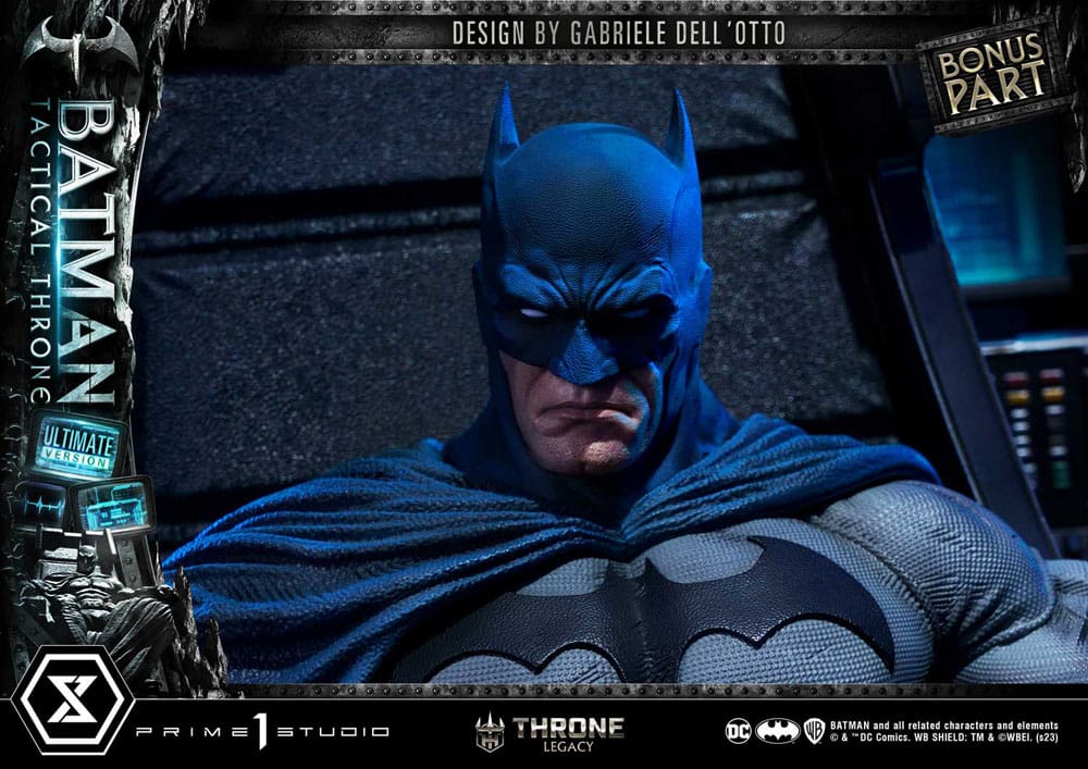 DC Comics Throne Legacy Collection Statue 1/3 Batman Tactical Throne Ultimate Bonus Version 57 cm - Versand: 5-7 Tage nach Bestellung