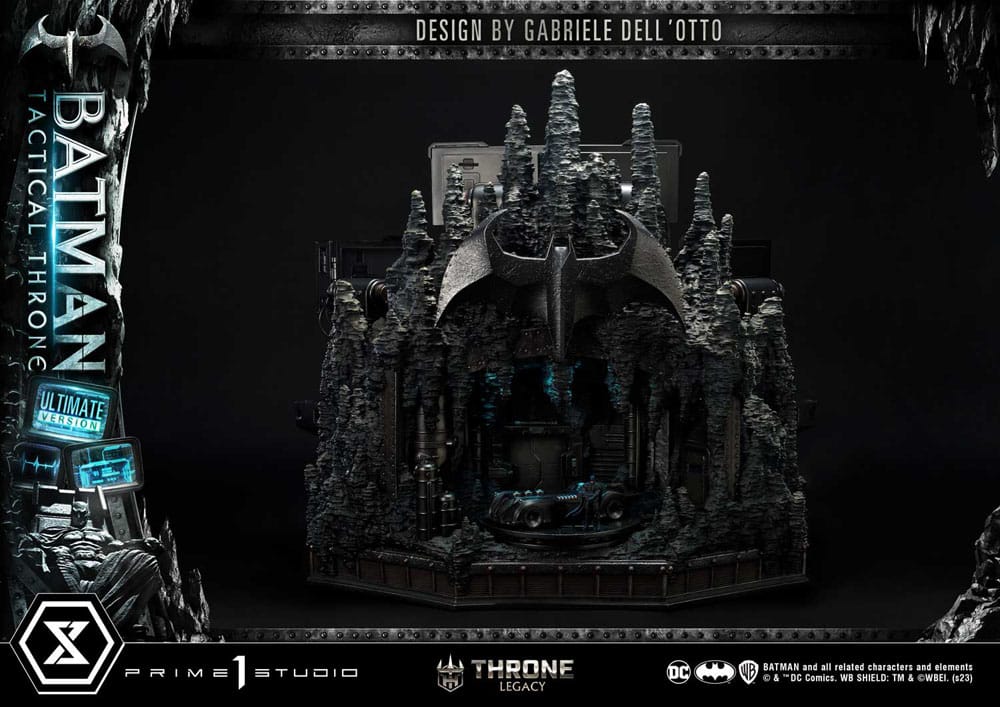 DC Comics Throne Legacy Collection Statue 1/3 Batman Tactical Throne Ultimate Bonus Version 57 cm - Versand: 5-7 Tage nach Bestellung