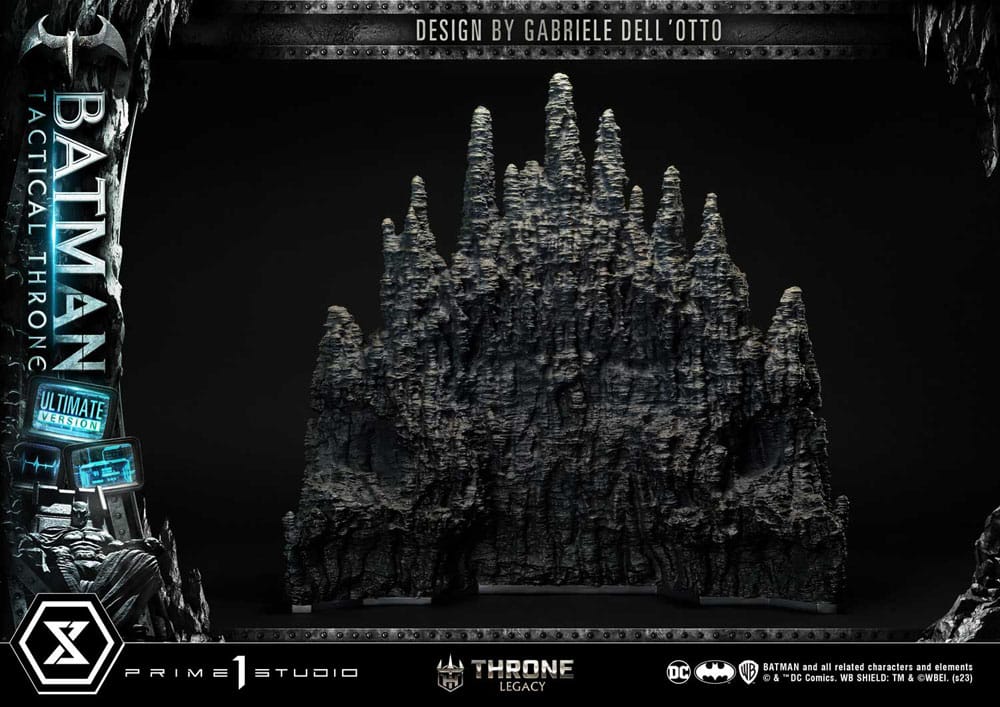 DC Comics Throne Legacy Collection Statue 1/3 Batman Tactical Throne Ultimate Bonus Version 57 cm - Versand: 5-7 Tage nach Bestellung