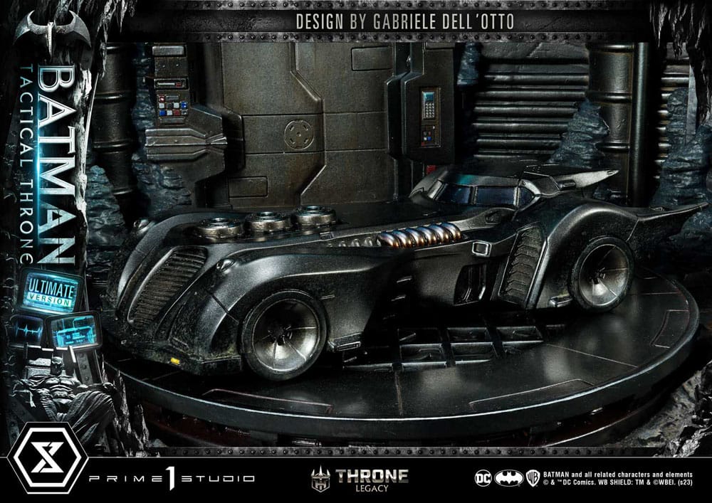 DC Comics Throne Legacy Collection Statue 1/3 Batman Tactical Throne Ultimate Bonus Version 57 cm - Versand: 5-7 Tage nach Bestellung