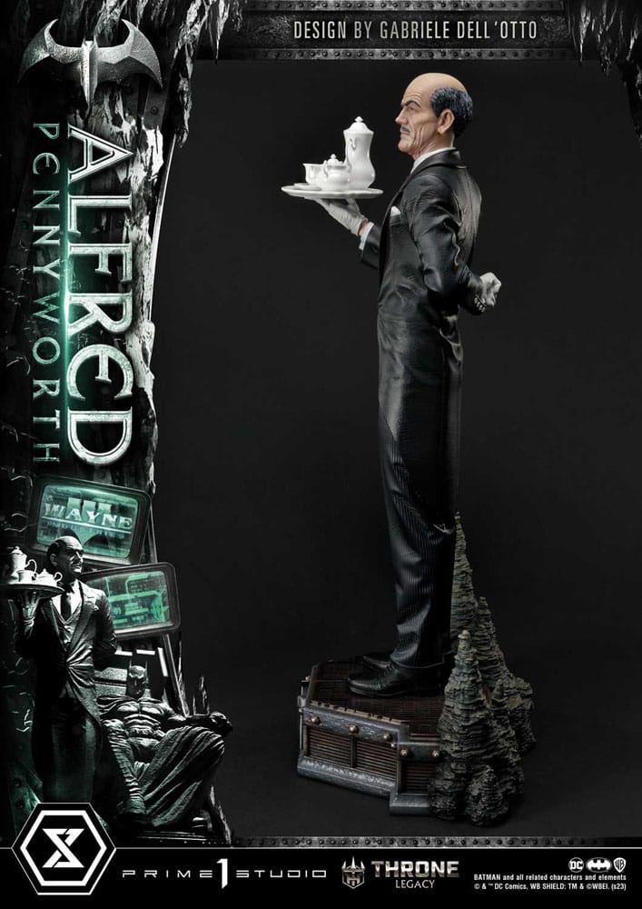 DC Comics Throne Legacy Series Statue Alfred Pennyworth (Batman Comics) Bonus Version 57 cm - Versand: 5-7 Tage nach Bestellung