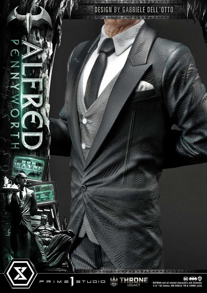 DC Comics Throne Legacy Series Statue Alfred Pennyworth (Batman Comics) Bonus Version 57 cm - Versand: 5-7 Tage nach Bestellung