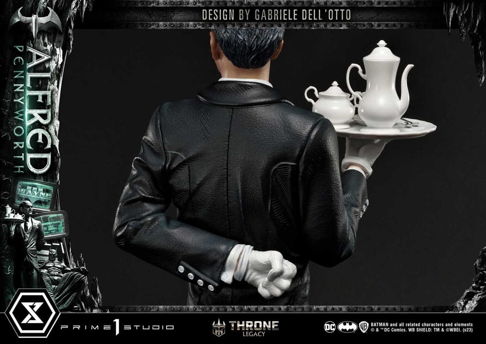 DC Comics Throne Legacy Series Statue Alfred Pennyworth (Batman Comics) Bonus Version 57 cm - Versand: 5-7 Tage nach Bestellung