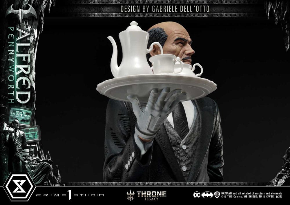 DC Comics Throne Legacy Series Statue Alfred Pennyworth (Batman Comics) Bonus Version 57 cm - Versand: 5-7 Tage nach Bestellung