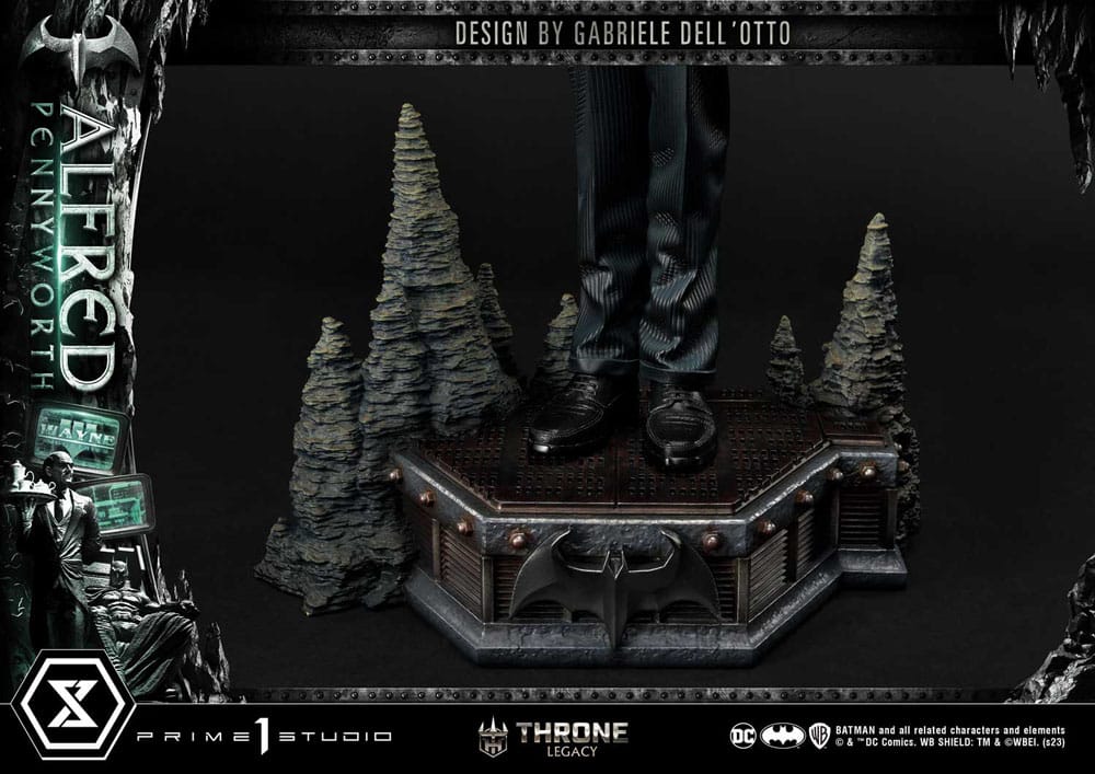 DC Comics Throne Legacy Series Statue Alfred Pennyworth (Batman Comics) Bonus Version 57 cm - Versand: 5-7 Tage nach Bestellung