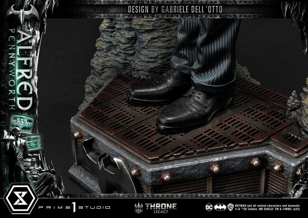 DC Comics Throne Legacy Series Statue Alfred Pennyworth (Batman Comics) Bonus Version 57 cm - Versand: 5-7 Tage nach Bestellung