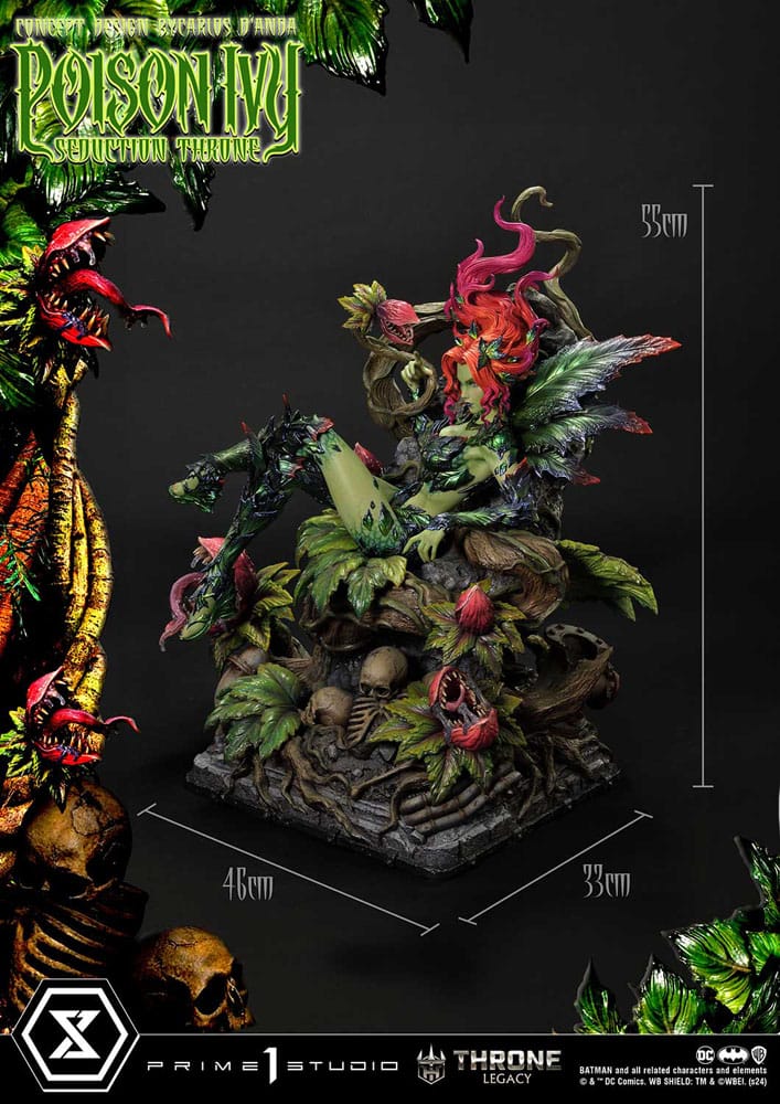 DC Comics Throne Legacy Collection Statue 1/4 Batman Poison Ivy Seduction Throne 55 cm - Preorder - ETA: 20.08.2026