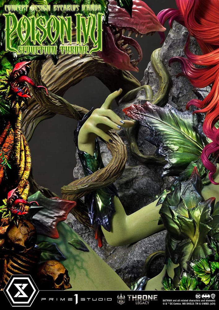 DC Comics Throne Legacy Collection Statue 1/4 Batman Poison Ivy Seduction Throne 55 cm - Preorder - ETA: 20.08.2026