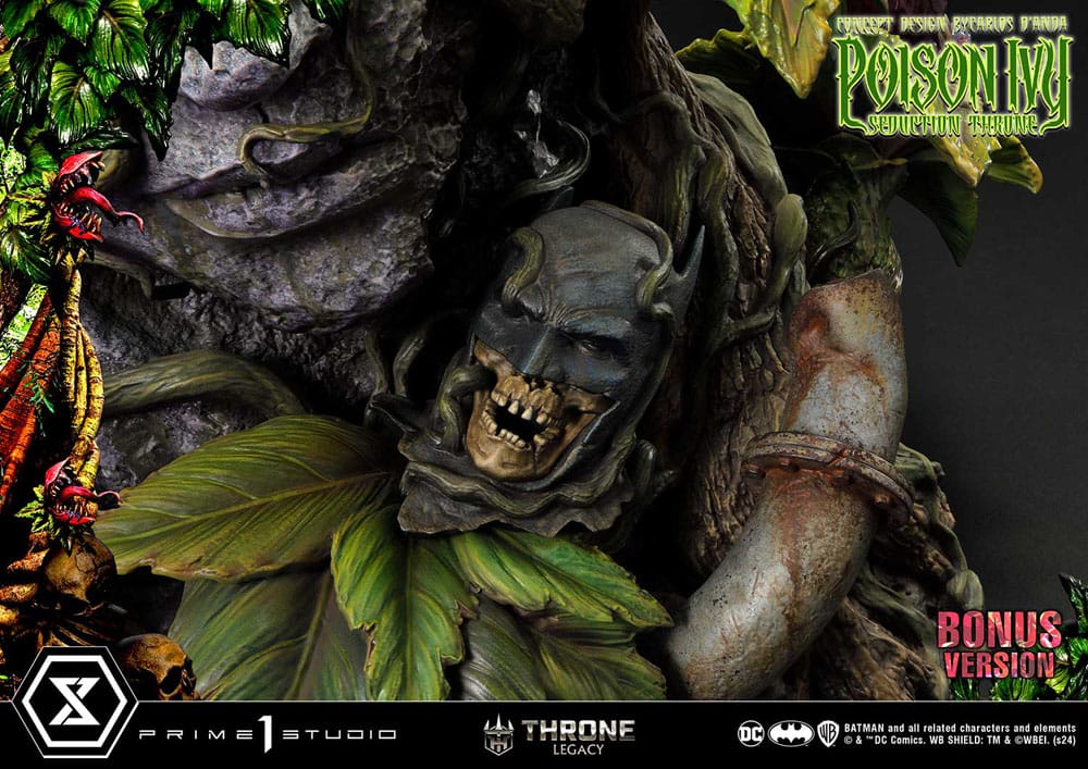 DC Comics Throne Legacy Collection Statue 1/4 Batman Poison Ivy Seduction Throne Deluxe Bonus Version 55 cm - Preorder - ETA: 20.07.2026