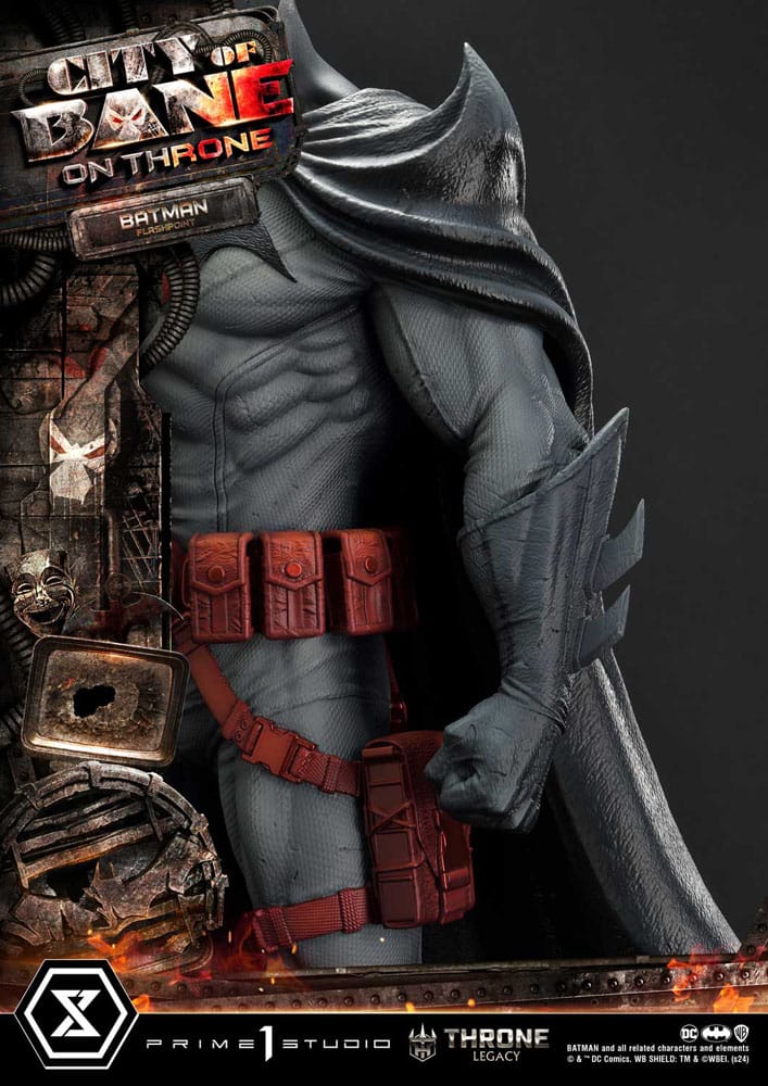 DC Comics Throne Legacy Collection Statue 1/4 Flashpoint Batman 60 cm - Preorder - ETA: 11.11.2025