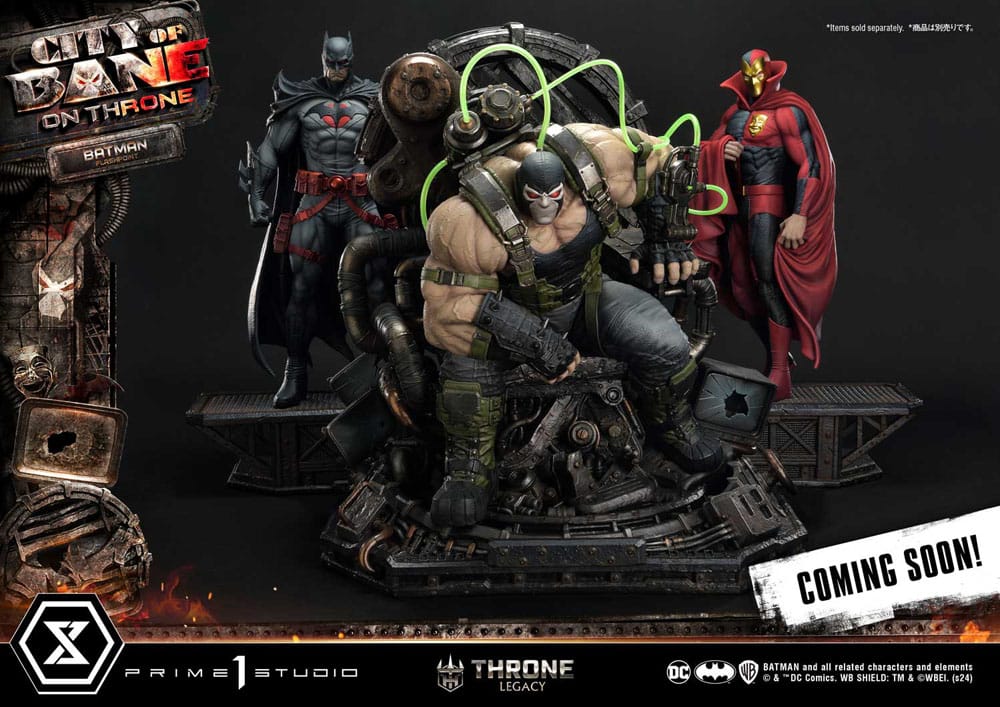 DC Comics Throne Legacy Collection Statue 1/4 Flashpoint Batman Bonus Version 60 cm - Preorder - ETA: 11.11.2025