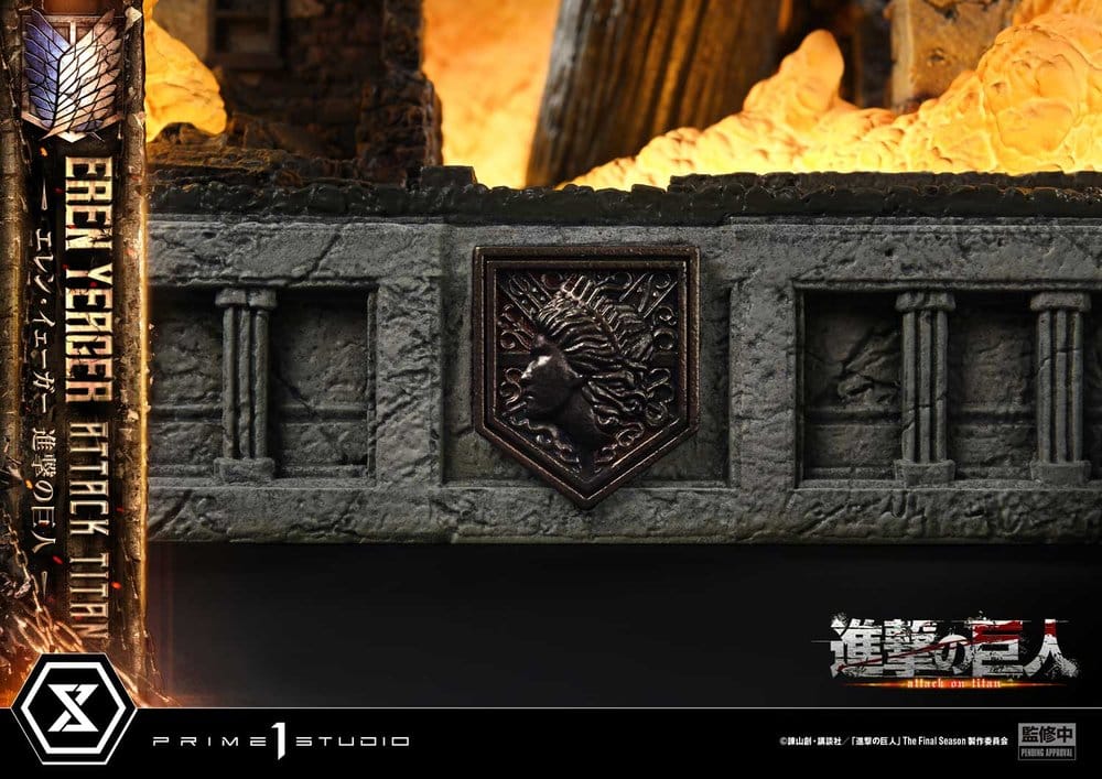 Attack on Titan (TV animation) Ultimate Diorama Masterline Statue Eren Yeager Attack Titan 81 cm - Preorder - ETA: 25.01.2028