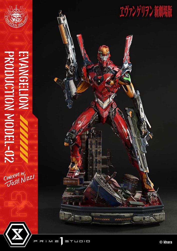 Rebuild of Evangelion Ultimate Diorama Masterline Series Statue Evangelion Production Model-02 (Concept By Josh Nizzi) 73 cm - Preorder - ETA: 25.03.2027