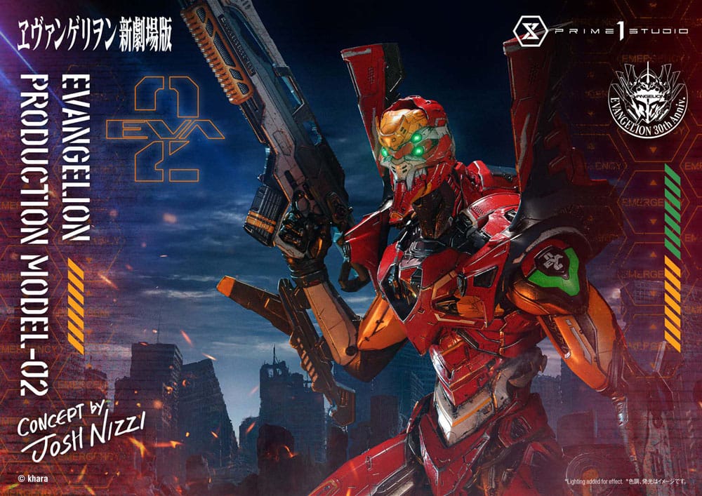 Rebuild of Evangelion Ultimate Diorama Masterline Series Statue Evangelion Production Model-02 (Concept By Josh Nizzi) 73 cm - Preorder - ETA: 25.03.2027