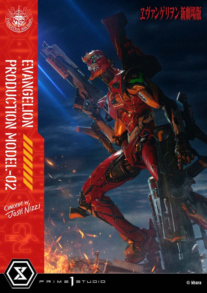 Rebuild of Evangelion Ultimate Diorama Masterline Series Statue Evangelion Production Model-02 (Concept By Josh Nizzi) 73 cm - Preorder - ETA: 25.03.2027