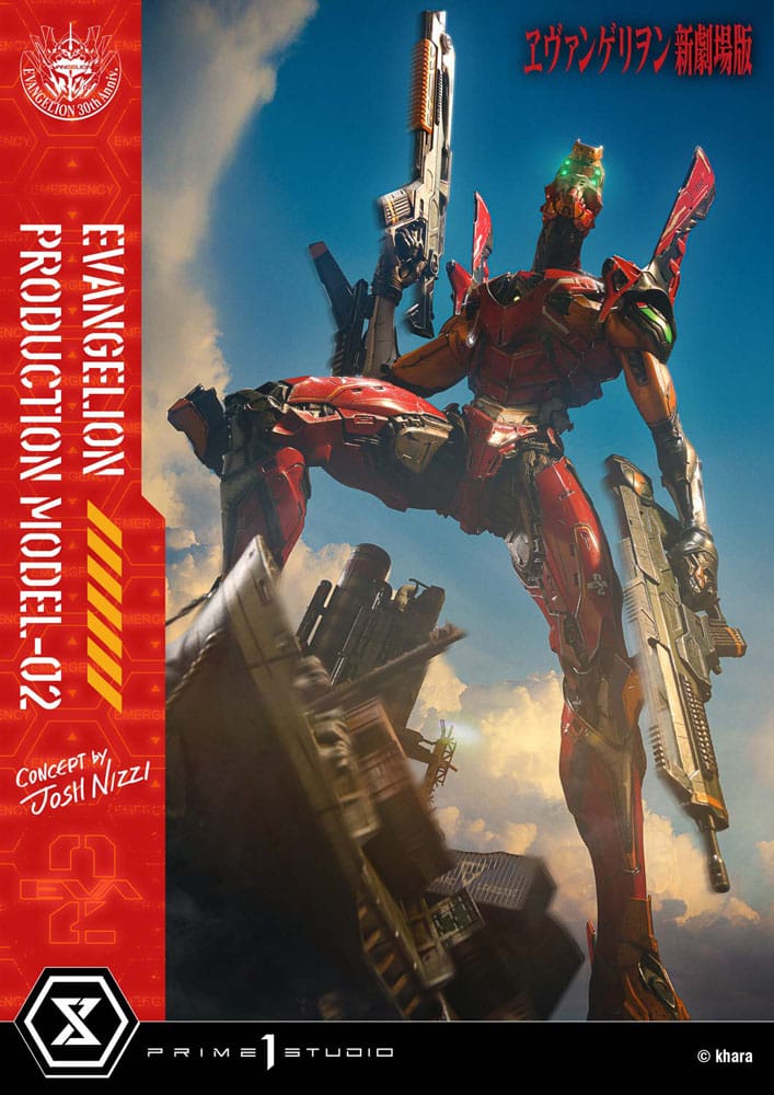 Rebuild of Evangelion Ultimate Diorama Masterline Series Statue Evangelion Production Model-02 (Concept By Josh Nizzi) 73 cm - Preorder - ETA: 25.03.2027