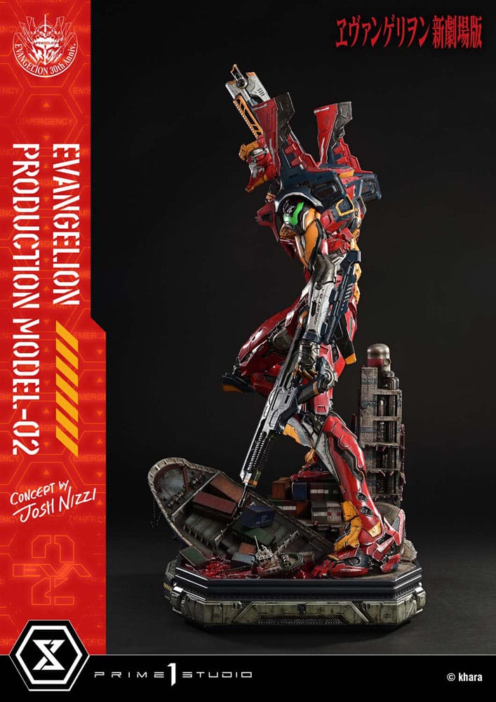 Rebuild of Evangelion Ultimate Diorama Masterline Series Statue Evangelion Production Model-02 (Concept By Josh Nizzi) 73 cm - Preorder - ETA: 25.03.2027