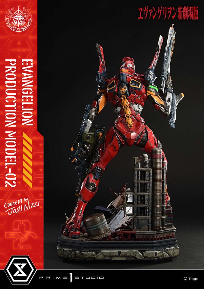 Rebuild of Evangelion Ultimate Diorama Masterline Series Statue Evangelion Production Model-02 (Concept By Josh Nizzi) 73 cm - Preorder - ETA: 25.03.2027
