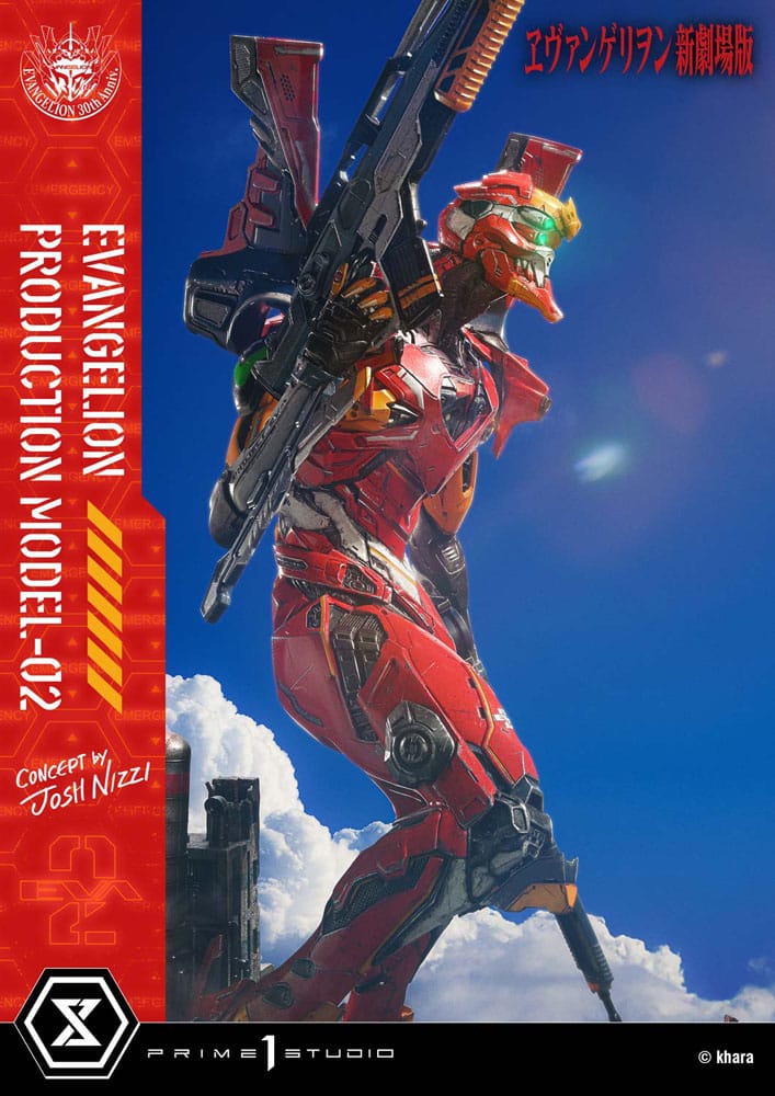 Rebuild of Evangelion Ultimate Diorama Masterline Series Statue Evangelion Production Model-02 (Concept By Josh Nizzi) 73 cm - Preorder - ETA: 25.03.2027