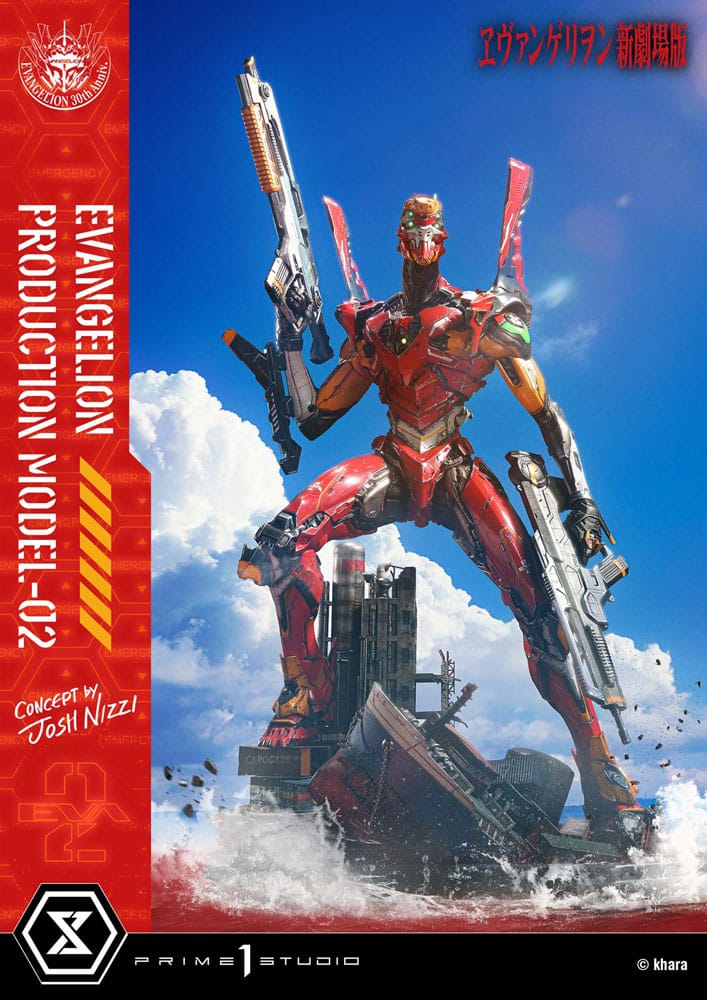 Rebuild of Evangelion Ultimate Diorama Masterline Series Statue Evangelion Production Model-02 (Concept By Josh Nizzi) 73 cm - Preorder - ETA: 25.03.2027