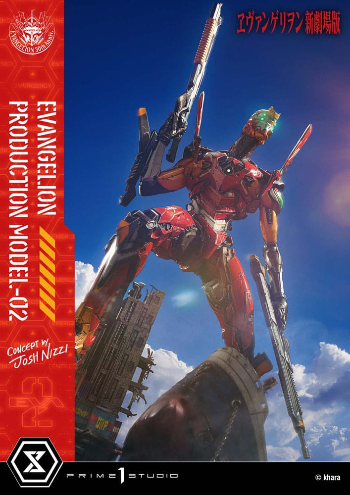 Rebuild of Evangelion Ultimate Diorama Masterline Series Statue Evangelion Production Model-02 (Concept By Josh Nizzi) 73 cm - Preorder - ETA: 25.03.2027
