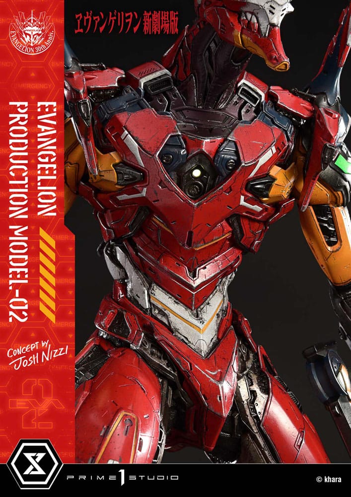 Rebuild of Evangelion Ultimate Diorama Masterline Series Statue Evangelion Production Model-02 (Concept By Josh Nizzi) 73 cm - Preorder - ETA: 25.03.2027