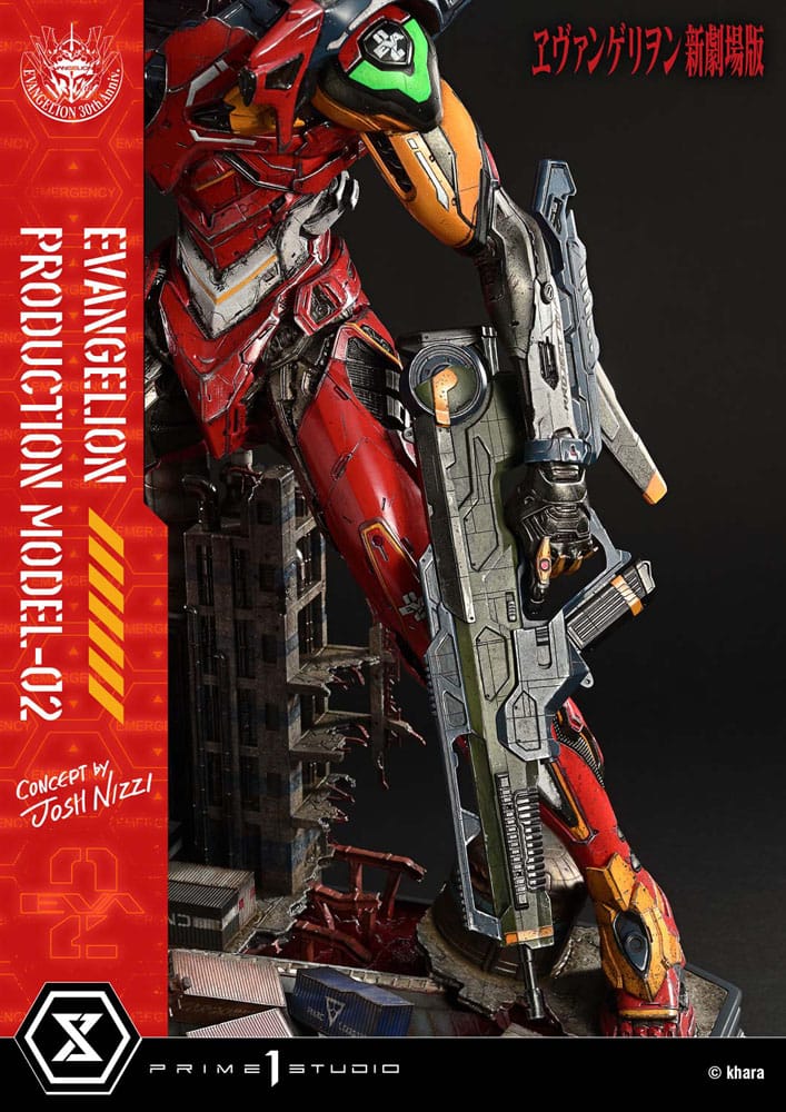 Rebuild of Evangelion Ultimate Diorama Masterline Series Statue Evangelion Production Model-02 (Concept By Josh Nizzi) 73 cm - Preorder - ETA: 25.03.2027