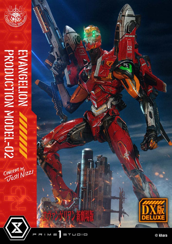 Rebuild of Evangelion Ultimate Diorama Masterline Series Statue Evangelion Production Model-02 (Concept By Josh Nizzi) Deluxe Version 73 cm - Preorder - ETA: 25.03.2027