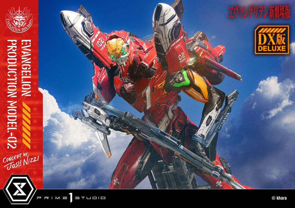 Rebuild of Evangelion Ultimate Diorama Masterline Series Statue Evangelion Production Model-02 (Concept By Josh Nizzi) Deluxe Version 73 cm - Preorder - ETA: 25.03.2027