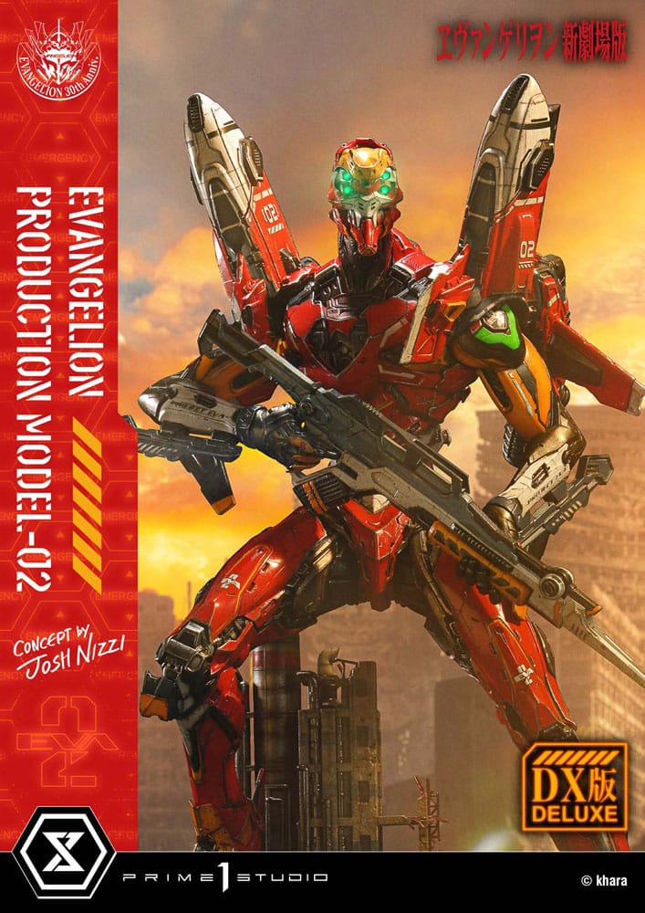 Rebuild of Evangelion Ultimate Diorama Masterline Series Statue Evangelion Production Model-02 (Concept By Josh Nizzi) Deluxe Version 73 cm - Preorder - ETA: 25.03.2027