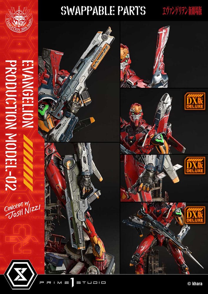 Rebuild of Evangelion Ultimate Diorama Masterline Series Statue Evangelion Production Model-02 (Concept By Josh Nizzi) Deluxe Version 73 cm - Preorder - ETA: 25.03.2027
