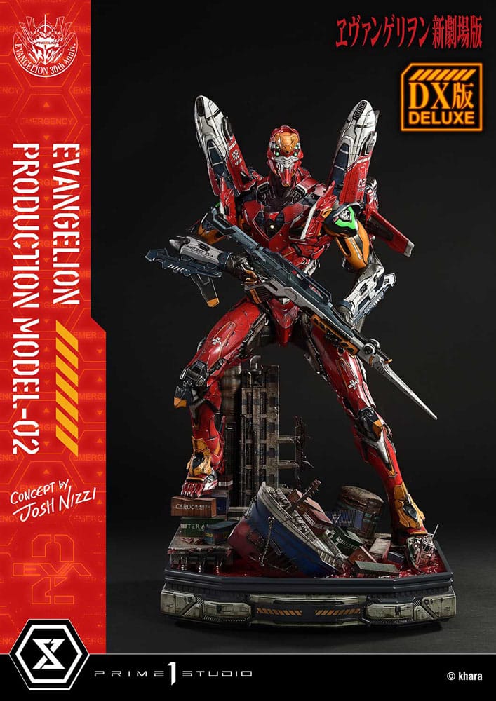 Rebuild of Evangelion Ultimate Diorama Masterline Series Statue Evangelion Production Model-02 (Concept By Josh Nizzi) Deluxe Version 73 cm - Preorder - ETA: 25.03.2027