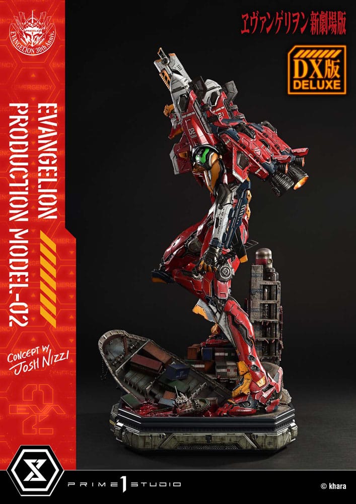 Rebuild of Evangelion Ultimate Diorama Masterline Series Statue Evangelion Production Model-02 (Concept By Josh Nizzi) Deluxe Version 73 cm - Preorder - ETA: 25.03.2027