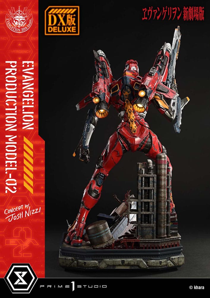 Rebuild of Evangelion Ultimate Diorama Masterline Series Statue Evangelion Production Model-02 (Concept By Josh Nizzi) Deluxe Version 73 cm - Preorder - ETA: 25.03.2027