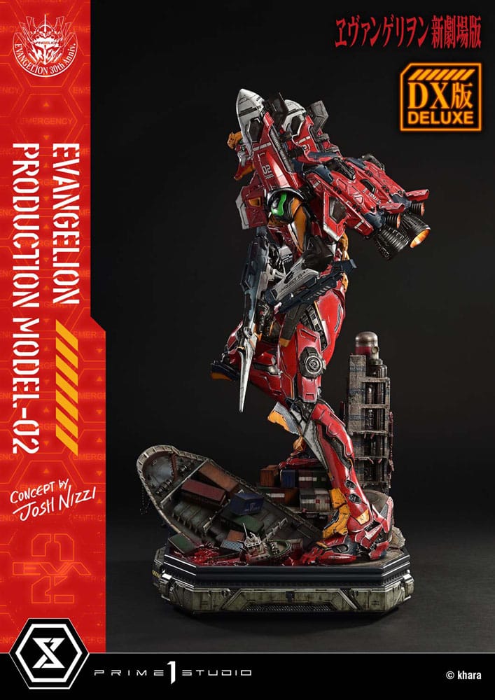 Rebuild of Evangelion Ultimate Diorama Masterline Series Statue Evangelion Production Model-02 (Concept By Josh Nizzi) Deluxe Version 73 cm - Preorder - ETA: 25.03.2027