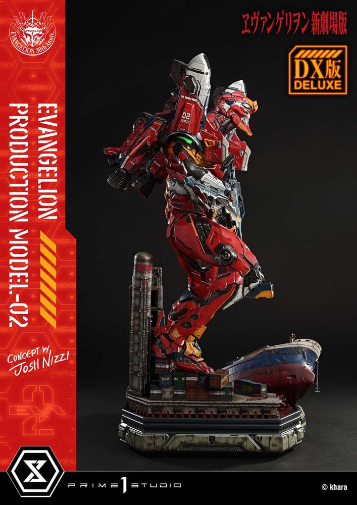 Rebuild of Evangelion Ultimate Diorama Masterline Series Statue Evangelion Production Model-02 (Concept By Josh Nizzi) Deluxe Version 73 cm - Preorder - ETA: 25.03.2027