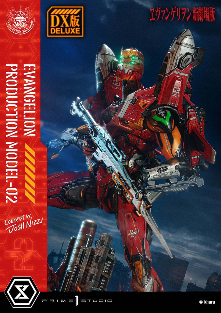 Rebuild of Evangelion Ultimate Diorama Masterline Series Statue Evangelion Production Model-02 (Concept By Josh Nizzi) Deluxe Version 73 cm - Preorder - ETA: 25.03.2027