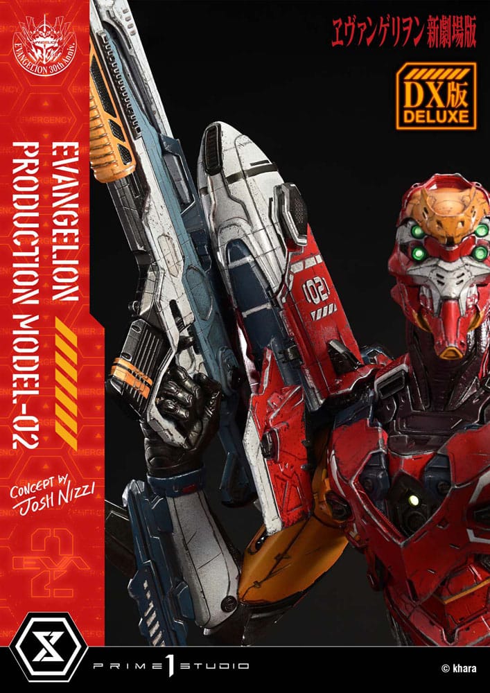 Rebuild of Evangelion Ultimate Diorama Masterline Series Statue Evangelion Production Model-02 (Concept By Josh Nizzi) Deluxe Version 73 cm - Preorder - ETA: 25.03.2027