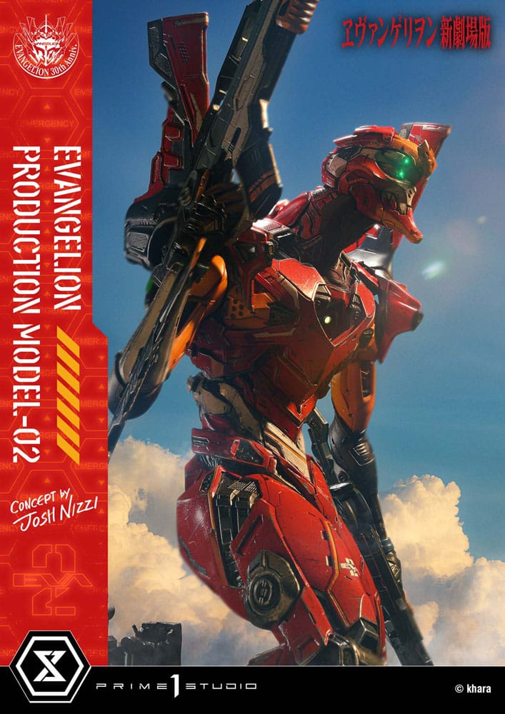Rebuild of Evangelion Ultimate Diorama Masterline Series Statue Evangelion Production Model-02 (Concept By Josh Nizzi) Deluxe Version 73 cm - Preorder - ETA: 25.03.2027