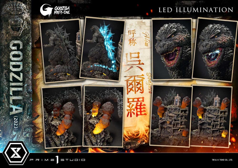 Godzilla Minus One Diorama Masterline Series Godzilla 2023 70 cm - Preorder - ETA: 22.04.2026