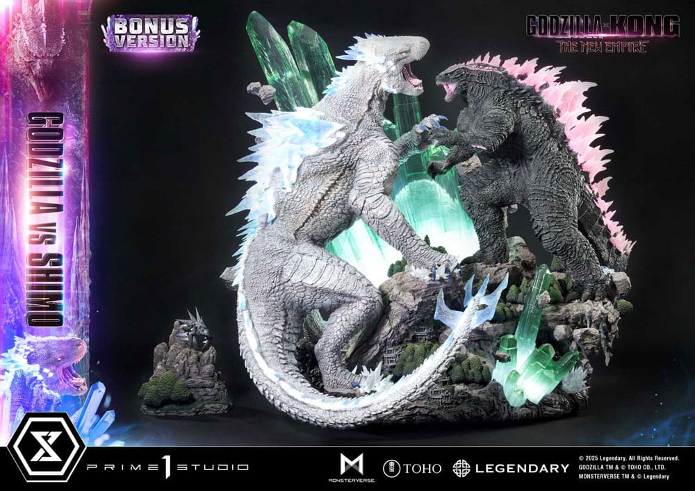 Godzilla x Kong: The New Empire Ultimate Diorama Masterline Series Statue Godzilla vs Shimo Bonus Version 86 cm - Preorder - ETA: 25.01.2027