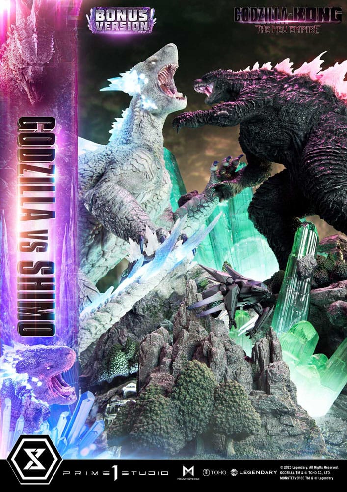 Godzilla x Kong: The New Empire Ultimate Diorama Masterline Series Statue Godzilla vs Shimo Bonus Version 86 cm - Preorder - ETA: 25.01.2027